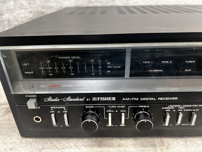 Vintage Fisher RS 270 Studio Standard Stereo Receiver For Parts Or Repairs Only-image