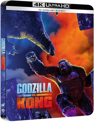 Godzilla Vs Kong - Steelbook 4k UHD + Blu-ray [Blu-ray]-image