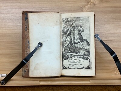 1660 Quintus Curtius Rufus Historiarum Alexander Magnus - Elzevir Publishing-image