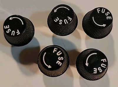 Fisher Quad Receiver 4035 Fuse Cap Parts Lot-image