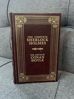 The Complete Sherlock Holmes Sir Arthur Conan Doyle Leatherbound Barnes & Noble-image