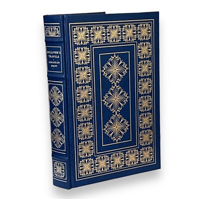 GULLIVER'S TRAVELS by Jonathan Swift Collectible Leather Franklin Library 1979-image