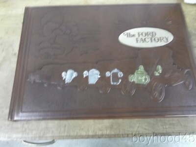 The Ford Factory by Lorin Sorensen (Fordiana Series)-1990 Leatherbound Edition-image