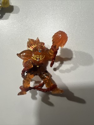 Yogioh Mini Figure Exodia The Forbidden One - Clear Variant 1996 Takahashi-image