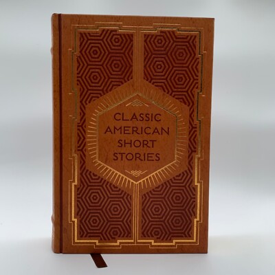 Classic American Short Stories Leather Collectors Edition Gold Edges Decorative-image