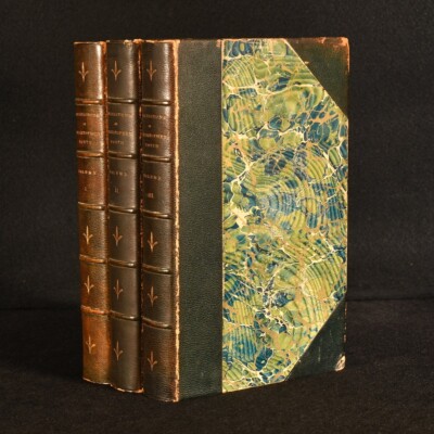 1842 3vol The Recreations of Christopher North In Three Volumes First Edition-image