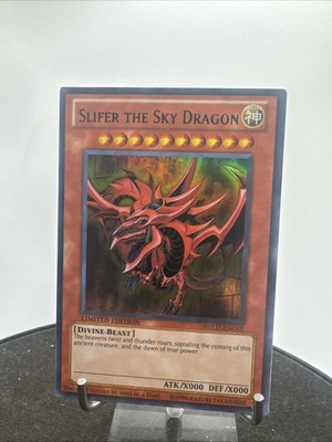 Yugioh Slifer The Sky Dragon Ygld-eng01 Limited Edition Holo-image