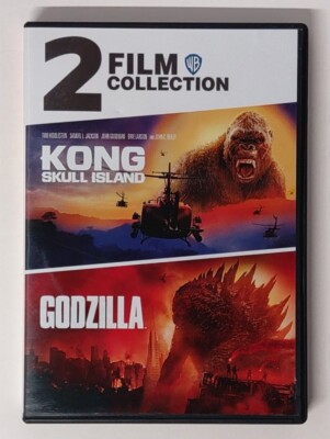 Kong Skull Island / Godzilla (DVD, Widescreen, 2 Disc Set)-image