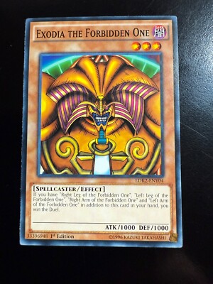 Exodia the Forbidden One LDK2-ENY04 Legendary Decks II 1st Edition-image