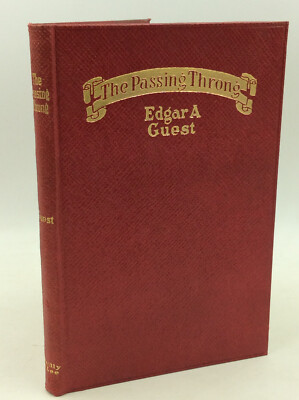 THE PASSING THRONG by Edgar A. Guest - 1923 -  - Poetry - Vintage-image
