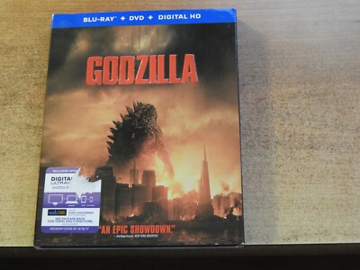 GODZILLA - KEN WATANABE (BLURAY/DVD/DIGITAL 2 DISC SET)-image