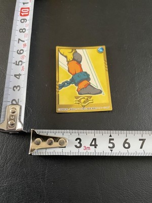 Yugioh Mini Card Exodia Left Leg of the Forbidden One Vintage Rare Japanese-image