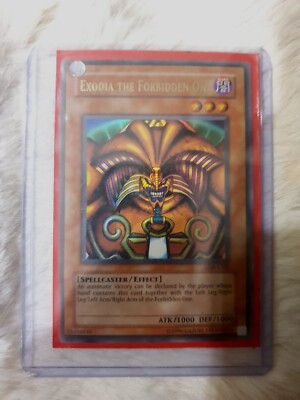 Yu-Gi-Oh! TCG Exodia the Forbidden One Legend of Blue Eyes White Dragon LOB-101 -image