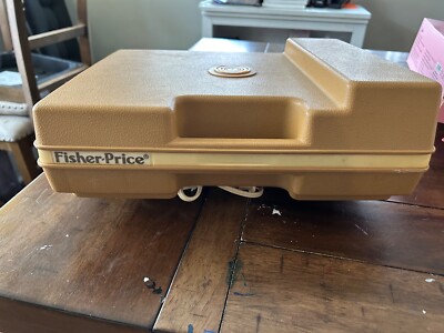 Vintage 1978 Fisher-Price Record Player Portable Phonograph #825 Works - 33 & 45-image