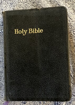 VINTAGE The HOLY BIBLE International Series KING JAMES VERSION Winston Leather-image