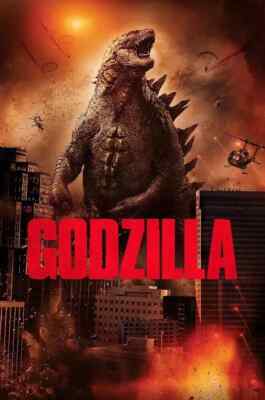 Godzilla (DVD, 2014) ××DISC ONLY× NO CASE OR ARTWORK×-image