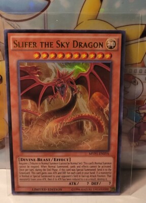 Slifer The Sky Dragon MVP1-ENSV6 Ultra Rare Pack Fresh-image