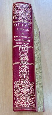 Partially Leather Bound Edition Of Olive, A Novel 1899-image