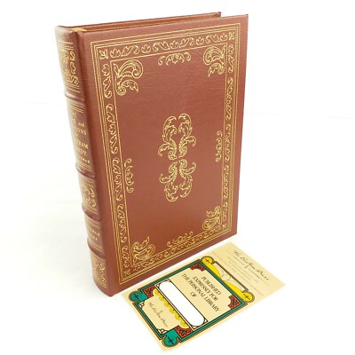 Life & Opinions of Tristram Shandy by Laurence Stern Easton Press, Leather Bound-image