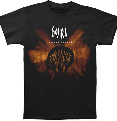 Gojira L Enfant Sauvage T-shirt Black Men M L 2345XL-image