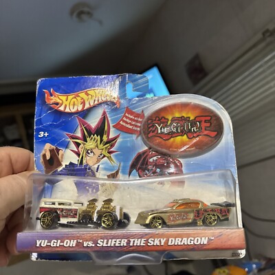 Hot Wheels Action Pack Yu-Gi-Oh Yugi & Slifer The Sky Dragon D83-image