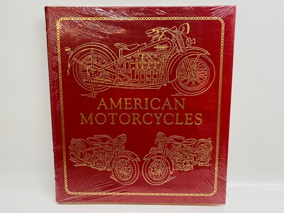 American Motorcycles Tod Rafferty Hard Cover Leather Bound Brand New Perfect-image