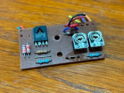 Fisher MT-M20 Turntable Parts - Speed Adjust Circuit Board-image