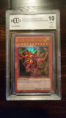 Yugioh Slifer The Sky Dragon Legendary Collection Ultra Rare bccg 10-image