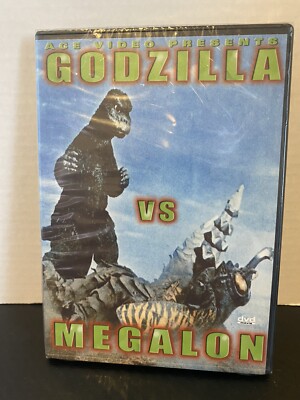 Godzilla vs Megalon 1973 Rare DVD New Sealed-image