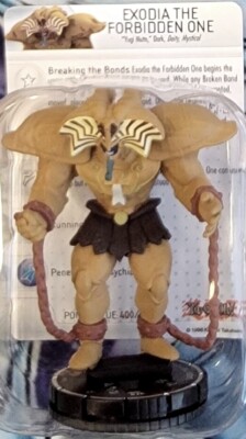 Yu-Gi-Oh! ~ EXODIA THE FORBIDDEN ONE #100 HeroClix rare LE Promo series 3-image