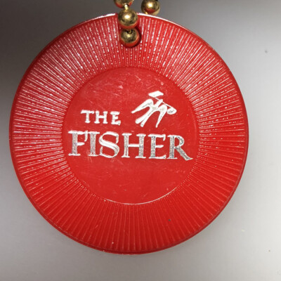 The Fisher Audio Receiver Music Sound Audiophile High Fidelity Vintage Keychain-image