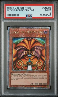 2023 Yu-Gi-Oh! TN23 Exodia The Forbidden One 25th Anniversary Tin QC  PSA 9-image