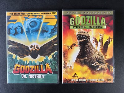 DVD Lot of 2 - Godzilla vs Mothra & Godzilla: Final Wars-image