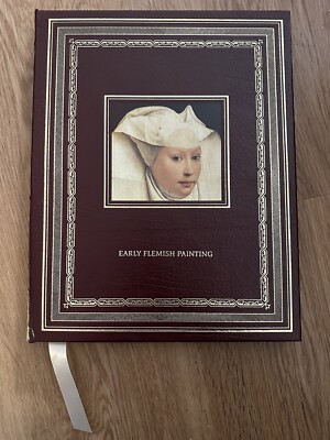 Easton Press Early Flemish Painting Book Glorious Art Series Leather bound-image