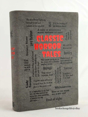 CLASSIC HORROR TALES Stoker Poe James Lovecraft ... Flexi Bound Faux Leather NEW-image