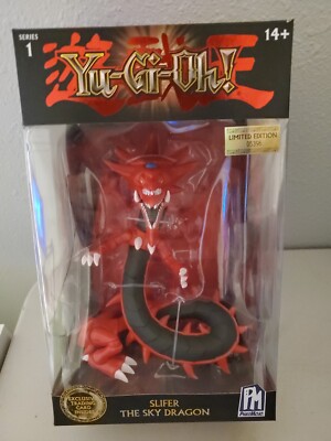 E1 Phatmojo Action Figure LE Yu-Gi-Oh! Exclusive Card Slifer The Sky Dragon-image