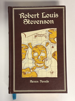 Seven Novels by Robert Louis Stevenson HB LEATHERBOUND 2011 VG-image