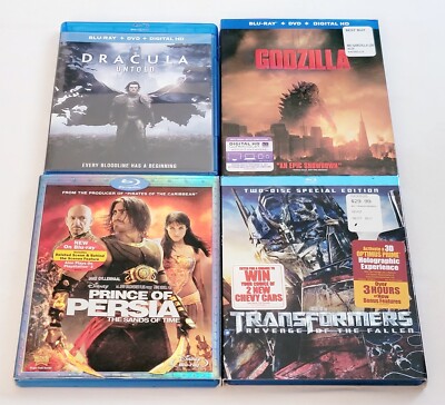 Dracula Untold, Godzilla, Prince Of Persia & Transformers Revenge Of The Fallen -image