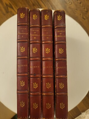 Tales of my Landlord 3rd series. Sir Walter Scott 1st. 1819. 4vo partial leather-image