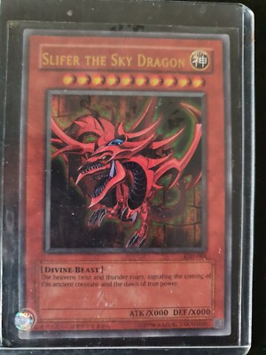 YuGiOh! Slifer The Sky Dragon Promo Rare GB1-001 NM-image