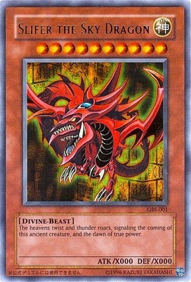 Slifer the Sky Dragon (Ultra Rare) - Limited American God Cards LP YuGiOh-image