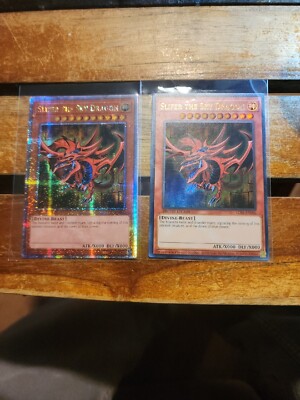 Yugioh Slifer The Sky Dragon 25th Anniversary And Limited Edition 2 Cards-image