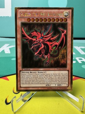 Slifer the Sky Dragon PGLD-EN032 Premium Gold-1st Edition 1st Edition-image