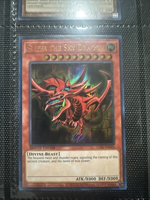 Yugioh - Slifer The Sky Dragon (Ultra Rare) (Limited Edition) - LC01-EN002 (P)-image