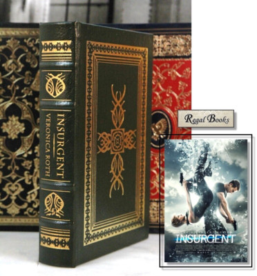 INSURGENT  Veronica Roth From Divergent series - Easton Press - RARE-image