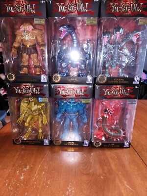 PhatMojo Yu-Gi-Oh Series 1 Set of Six Limited Edition Figures: Exodia, Obelisk +-image