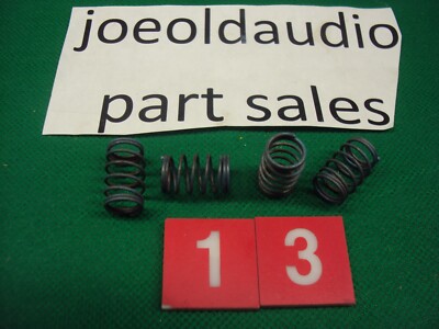 Fisher Turntable 330-AX/MT-30-02 Anti Vibration Springs. 4 Piece Kit. Tested    -image