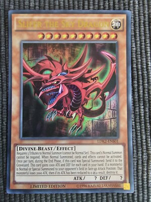 YuGiOh! - Slifer the Sky Dragon (LDK2-ENS01) - Limited Edition -image