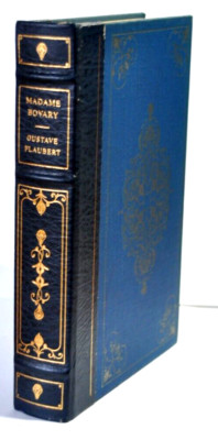 Franklin Library MADAME BOVARY by Gustave Flaubert 1979  1/4 Bound Blue Leather-image