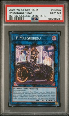 2024 PSA 10 YUGIOH 25TH 1ST ED COLLECTORS RARE IP MASQUERENA 💫-image